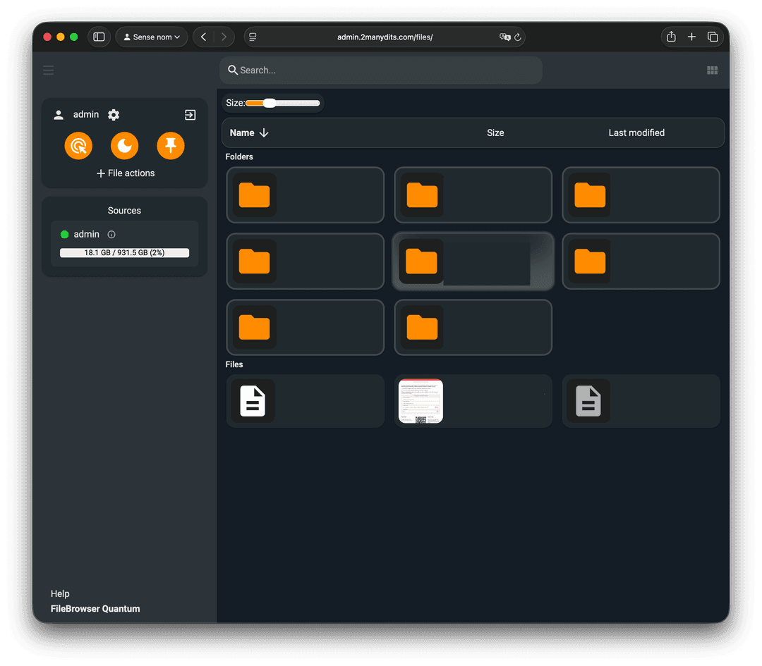 Tauler d'Administració